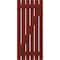 Ekena Millwork Americraft 6-Board (2 Batten) Wood Spaced Board-n-Batten Shutters w/ Z-Bar, ARW102SB623X77MRH, PR ARW102SB623X77MRH - alternate 2